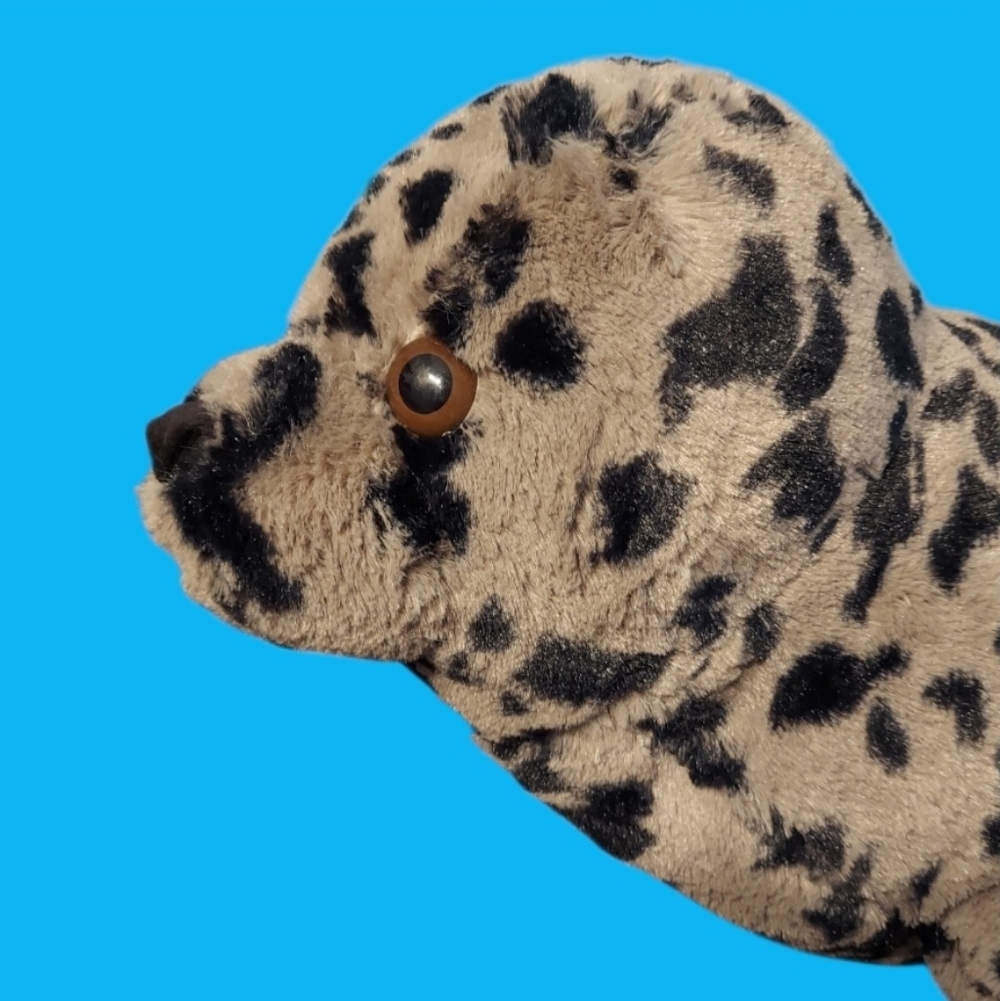 Large Fiesta Spotted Harbor Seal Plush Stuffed Animal 32"